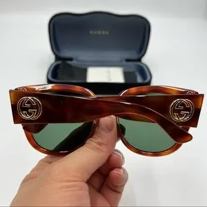 Gucci Sunglasses New Authentic Classic Square Sunglasses Gold GG Monograms Gucci | Accessories | Gucci Sunglasses New Authentic Classic  main image 2